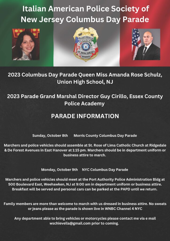 Day of the Parade Information