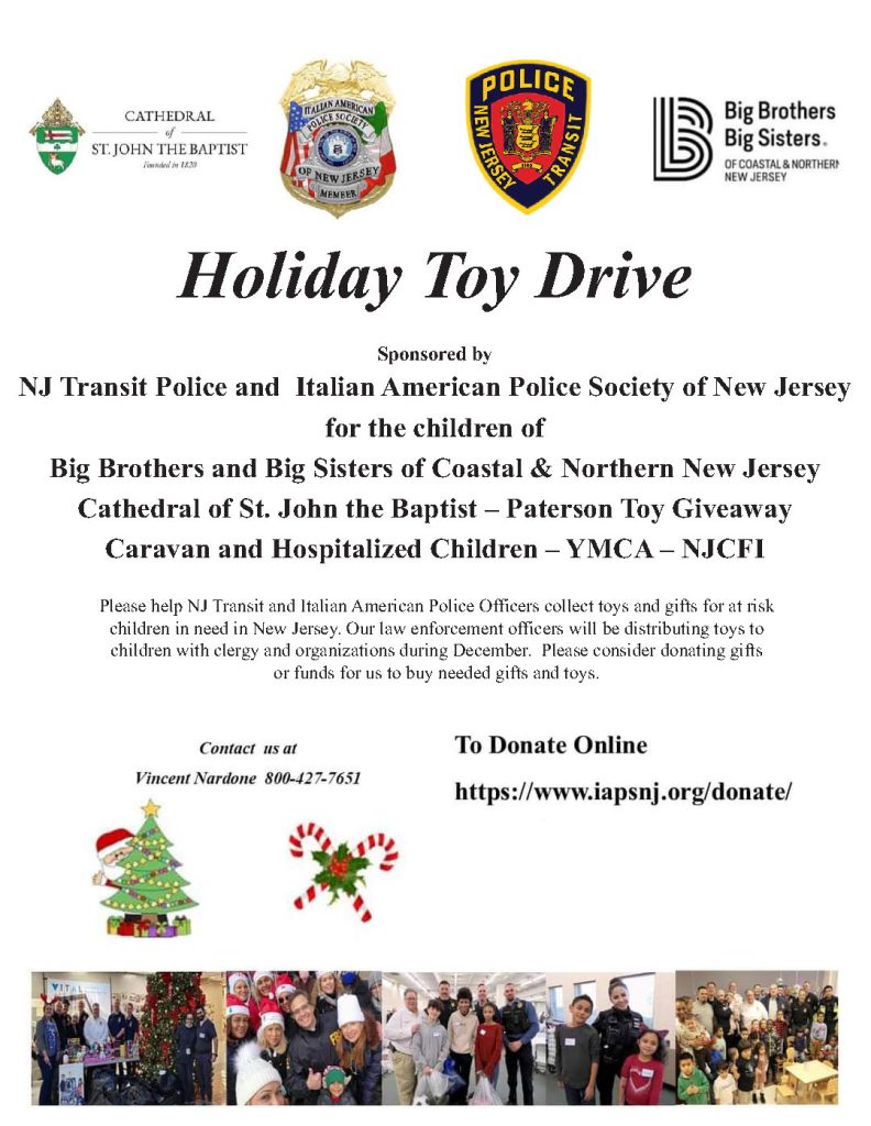 Donations 1 Holiday Toy Drive 2025