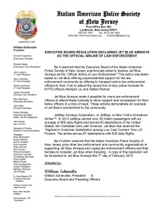 Jet Blue  Resolution